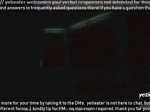 Cam4 Adult Video Chat of yetieater