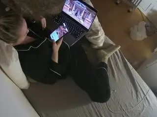 Camsoda Best live sex cam show of voyeurcam-julmodels-greybed-2