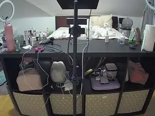 Camsoda Live Porn of voyeurcam-julmodels-whitebed-6