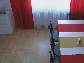 Camsoda Nude Webcam of voyeurcam-julmodels-dining-2