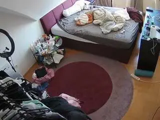 Camsoda Private Sex Chat of voyeurcam-julmodels-whitebed-1