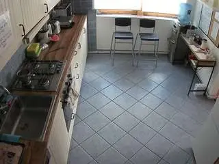 Camsoda Sex Chat of voyeurcam-julmodels-kitchen-2