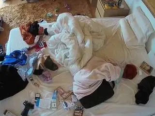 Camsoda Adult Video Chat of voyeurcam-julmodels-whitebed-3