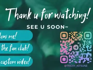 Chaturbate Live Sex Cam of trickykitsune