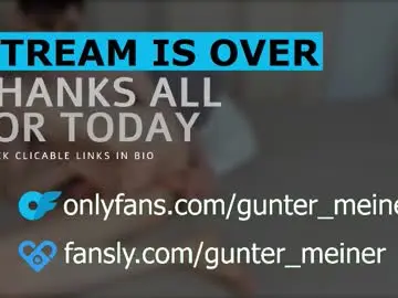 Chaturbate Best live sex cam show of guntermeiner