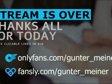 Chaturbate Sex Chat of guntermeiner