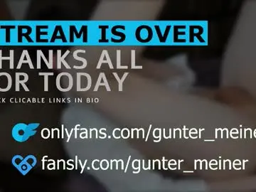 Chaturbate Live Sex of guntermeiner