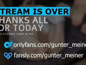 Chaturbate Best live sex cam show of guntermeiner