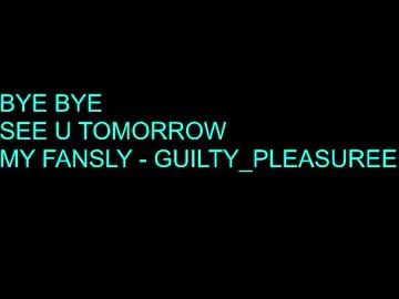 Chaturbate Sex Chat of guilty_pleasureee