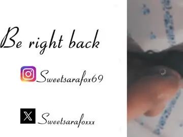 Chaturbate Adult Webcam of sweetsarafoxxx