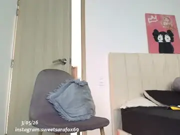 Chaturbate Live Porn of sweetsarafoxxx