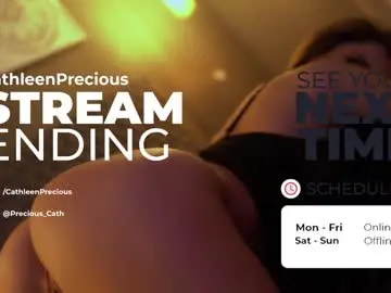 Chaturbate Watch Live Sex Cams of cathleenprecious
