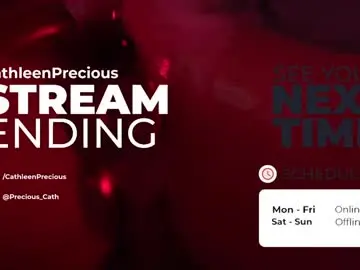 Chaturbate Best live sex cam show of cathleenprecious