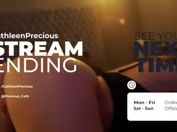Chaturbate Best live sex cam show of cathleenprecious