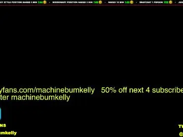 Chaturbate Adult Webcams of machinebumkelly