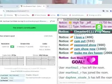 Chaturbate Free Porn Cam of elmaster0111