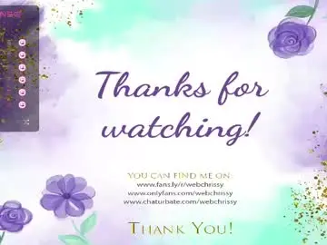 Chaturbate Private Sex Chat of webchrissy