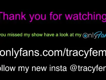 Chaturbate Best live sex cam show of tracyfem