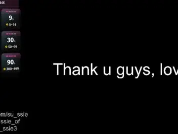 Chaturbate Best live sex cam show of su_ssie