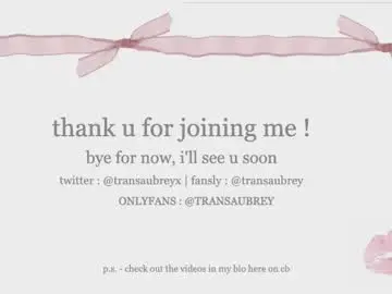 Chaturbate Live Porn of transaubrey