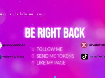 Chaturbate Watch Live Sex Cams of valerydealba91