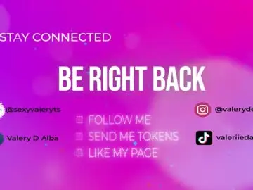 Chaturbate Sex Cam of valerydealba91