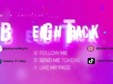 Chaturbate Sex Chat of valerydealba91