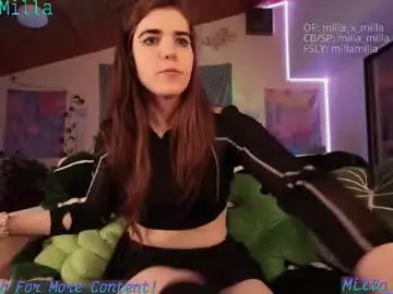 Chaturbate Live Sex of milla_milla