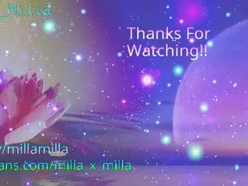 Chaturbate Live Porn of milla_milla