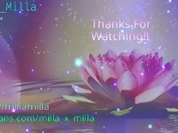 Chaturbate Best live sex cam show of milla_milla