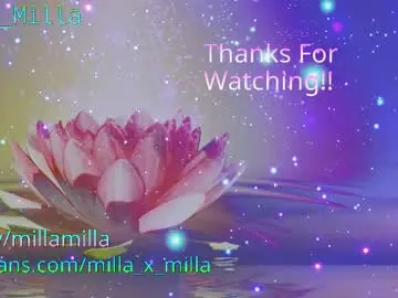 Chaturbate Private Sex Chat of milla_milla