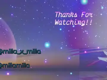 Chaturbate Live Porn of milla_milla