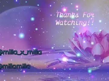 Chaturbate Free Live Porn of milla_milla