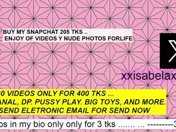 Chaturbate Adult Video Chat of xxisabelaxxx