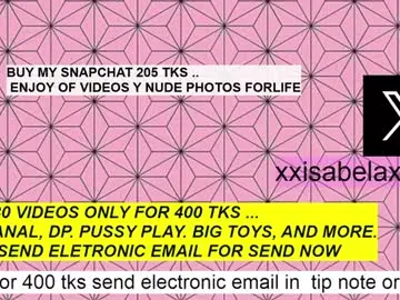 Chaturbate Live Sex of xxisabelaxxx