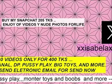 Chaturbate Sex Chat of xxisabelaxxx