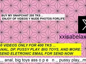 Chaturbate Sex Cam of xxisabelaxxx