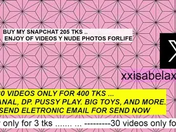 Chaturbate Adult Video Chat of xxisabelaxxx