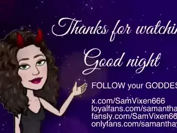 Chaturbate Adult Webcams of samanthavixen