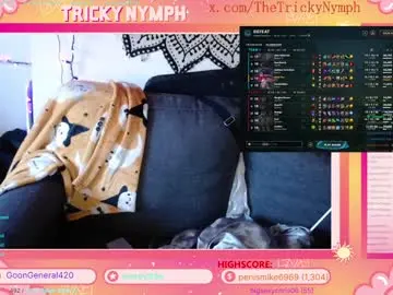 Chaturbate Live Sex of tricky_nymph