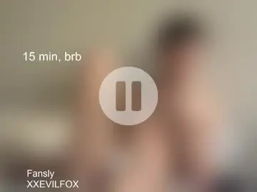 Chaturbate Best live sex cam show of xxevilfox