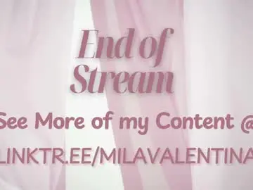 Chaturbate Adult Video Chat of milavalentinax