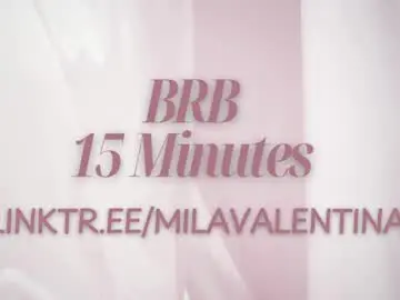 Chaturbate Adult Webcams of milavalentinax