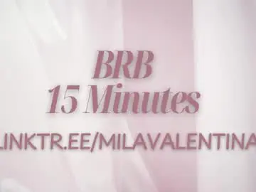 Chaturbate Live Porn of milavalentinax