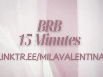 Chaturbate Nude Webcam of milavalentinax