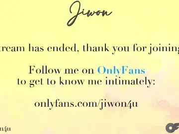 Chaturbate Sex Chat of jiwon4u