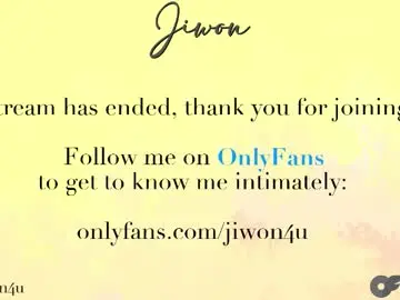 Chaturbate Live Porn of jiwon4u