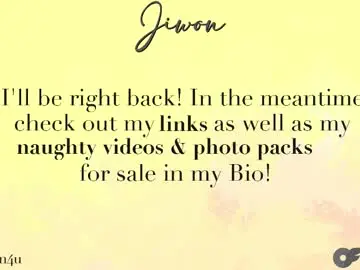 Chaturbate Best live sex cam show of jiwon4u