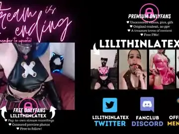Chaturbate Adult Webcams of lilithinlatex