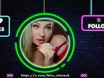 Chaturbate Sex Cam of miss_elena